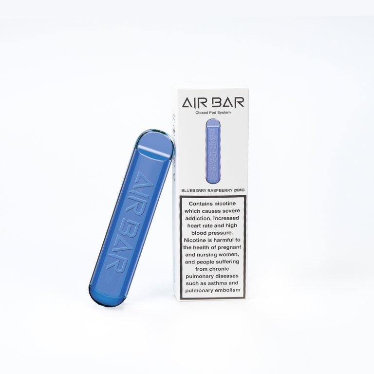 Air Bar Closed Pod System 20 mg 500 Puffs Blueberry Raspberry