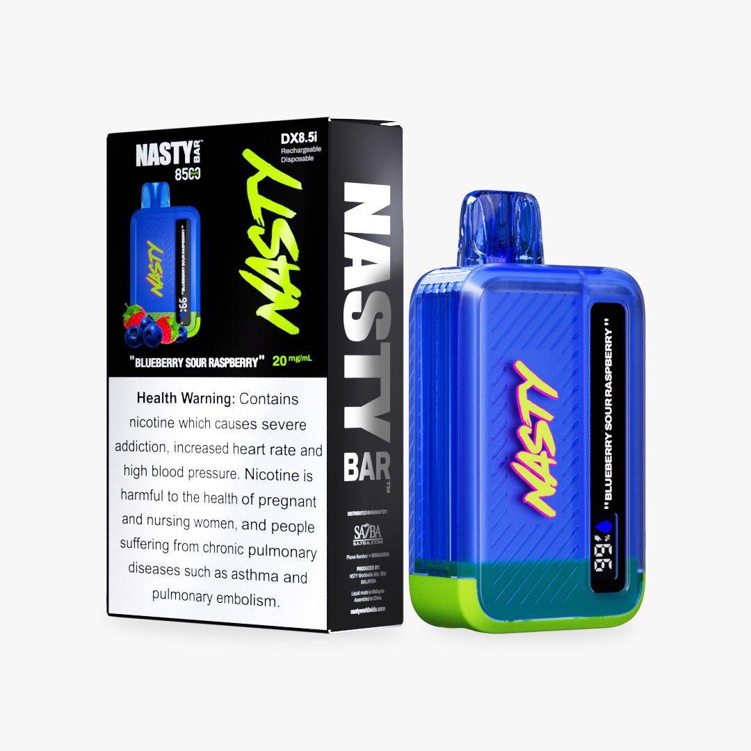 Nasty Bar 8500 Blueberry Sour Raspberry 20 mg