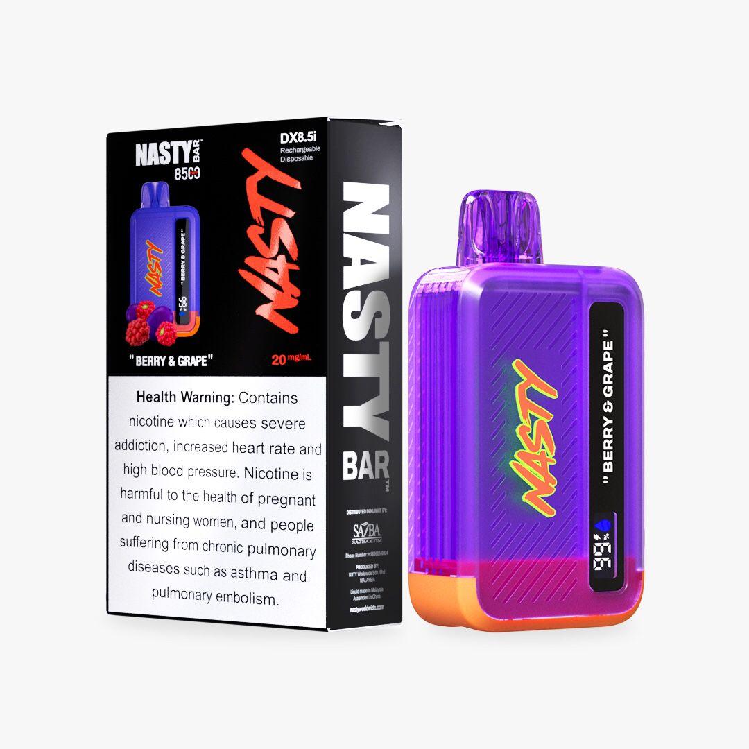 Nasty Bar 8500 Berry and Grape 20 mg